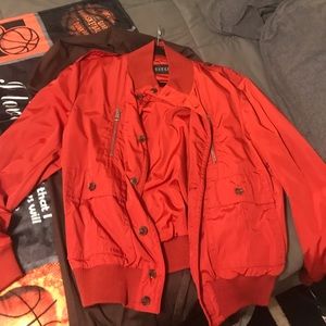 Red Polyester Gucci Jacket